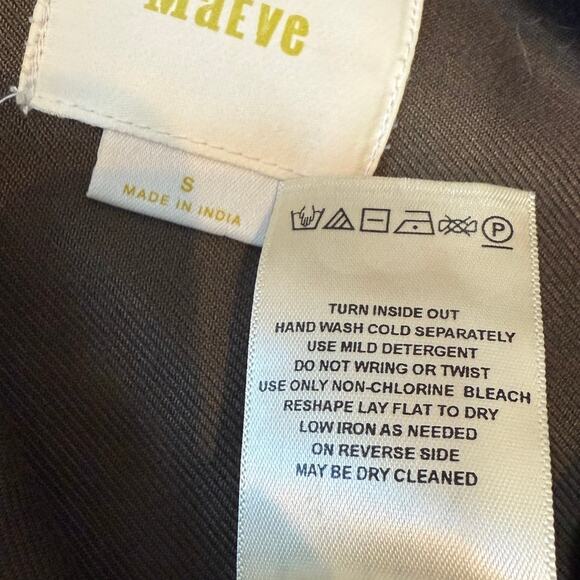 Anthropologie Maeve small Arwa sequin button up shirt blouse TLS2 2764 - Picture 6 of 11